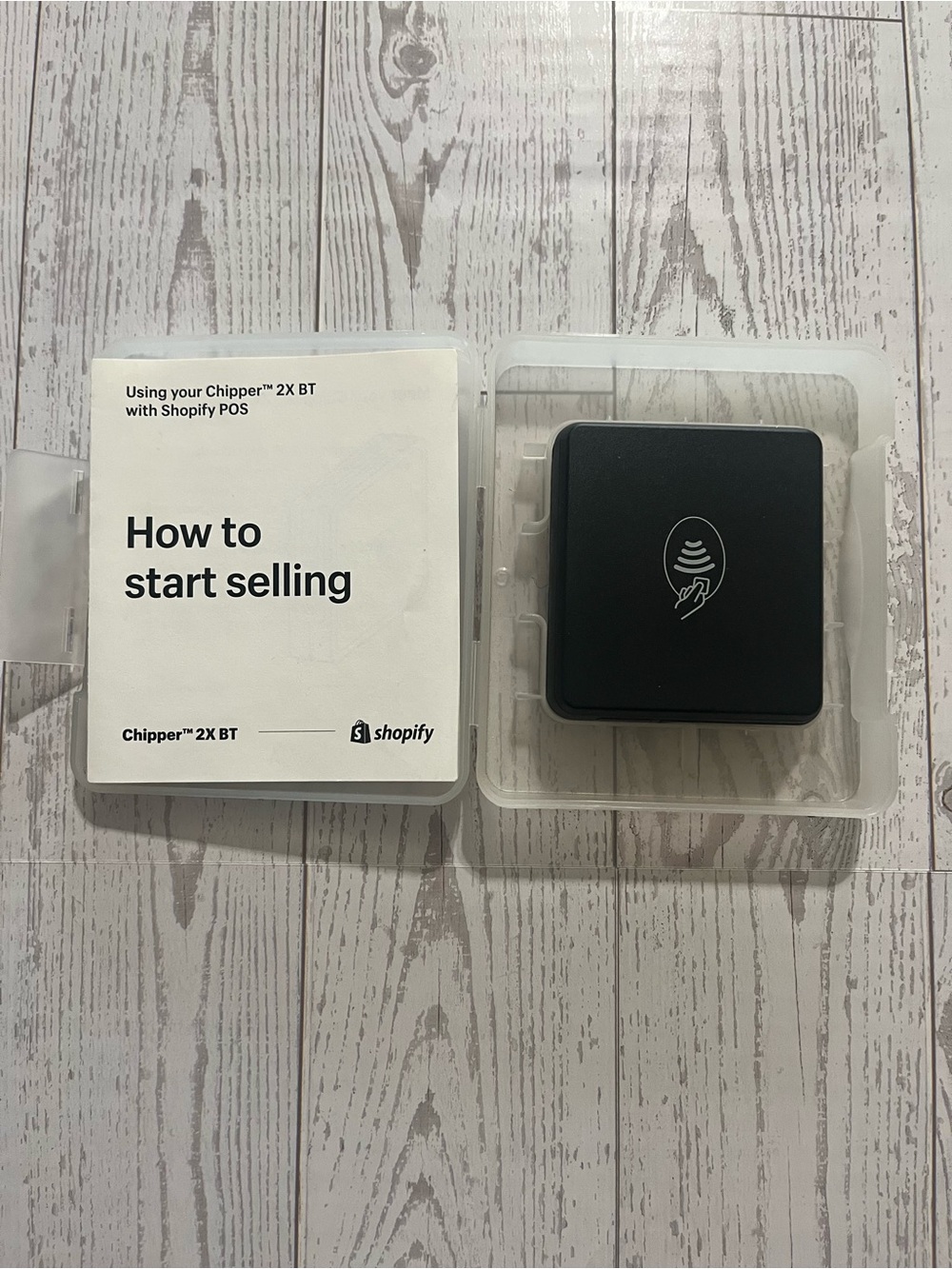 Chipper 2X BT Black Contactless Card Reader